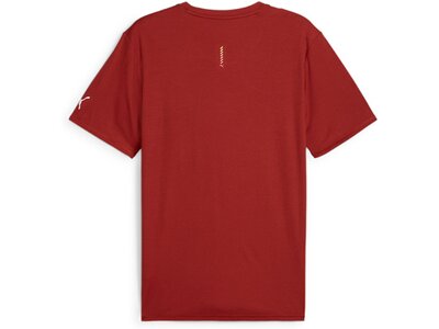 PUMA Herren T-Shirt RUN FAVORTIES FOREVER FASTER TEE M Rot