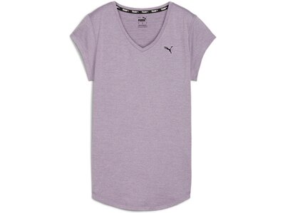 PUMA Damen Shirt TRAIN FAV HEATHER CAT TEE Small Cat Silber