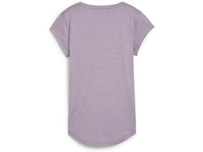 PUMA Damen Shirt TRAIN FAV HEATHER CAT TEE Small Cat Silber