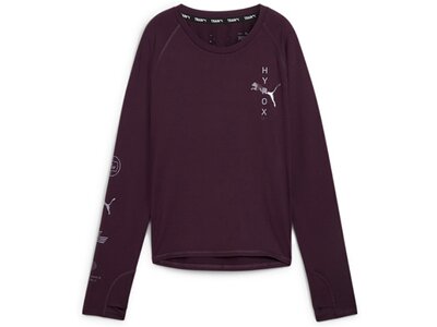 PUMA Damen T-Shirt HYROX x Run Cloudspun Schwarz
