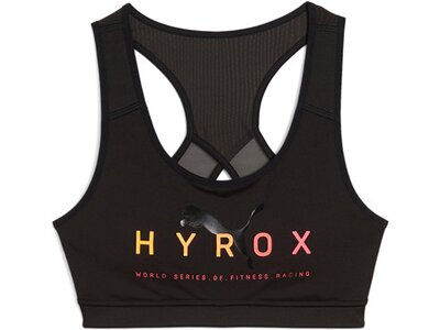 PUMA Damen Bustier HYROX x 4Keeps Run Br Schwarz