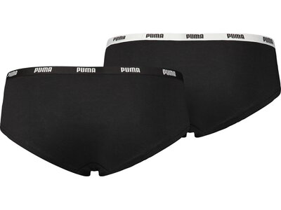 PUMA Underwear - Boxershorts Iconic Hipster 2er Pack Damen Schwarz