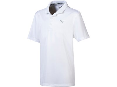 PUMA Kinder Polo Boys Essential Polo Weiß