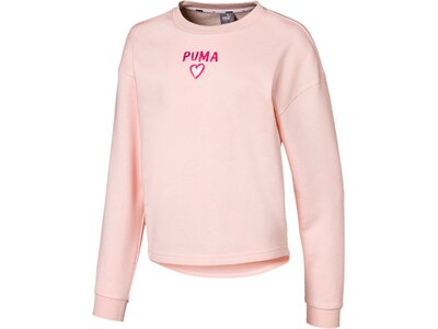 PUMA Kinder Sweatshirt Alpha Crew pink