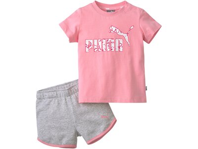 PUMA Kinder Sportanzug Minicats Alpha Set Pink