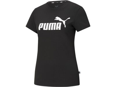 PUMA Damen Shirt ESS Logo Tee Schwarz