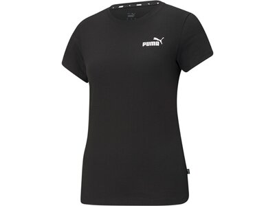 PUMA Damen Shirt ESS Small Logo Tee Schwarz