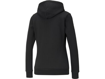 PUMA Damen Sweatshirt ESS Logo Hoodie FL Schwarz
