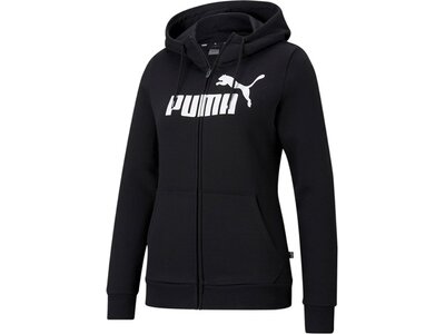 PUMA Herren Sweatshirt ESS Logo Full-Zip Hoodie F Schwarz