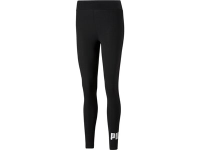 PUMA Damen Tight ESS Logo Leggings Schwarz