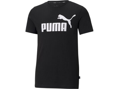 PUMA Kinder Shirt ESS Logo Tee B Schwarz