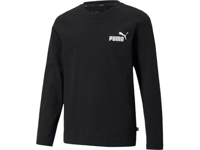 PUMA Kinder Shirt ESS No. 1 Logo LS Tee B Schwarz