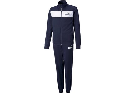 PUMA Kinder Sportanzug Poly Suit cl B Blau