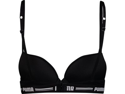 PUMA Damen Unterhemd WOMEN T-SHIRT BRA 1P Schwarz