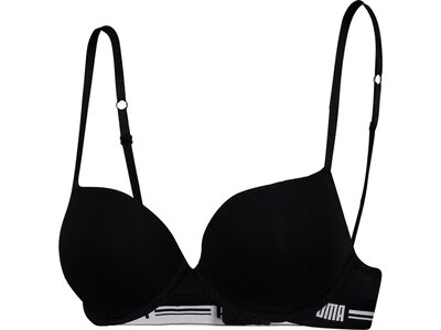 PUMA Damen Unterhemd WOMEN T-SHIRT BRA 1P Schwarz