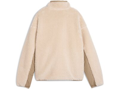 PUMA Damen Jacke Reversible Sherpa Jacket Braun