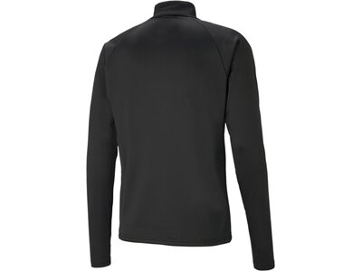 PUMA Herren Sweatshirt teamLIGA 1/4 Zip Top Schwarz
