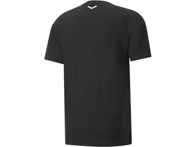 PUMA Herren Shirt teamFINAL Casuals Tee Schwarz