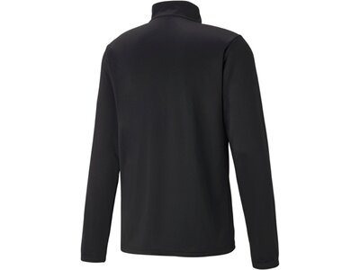 PUMA Herren Shirt teamRISE 1/4 Zip Top Schwarz