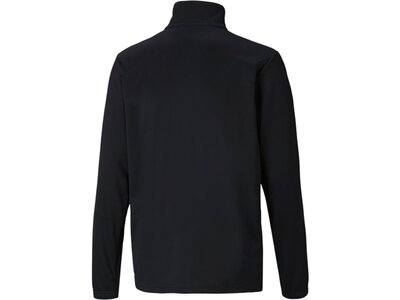 PUMA Kinder Sweatshirt teamRISE 1/4 Zip Top Jr Schwarz