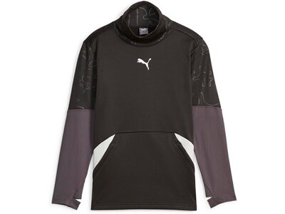 PUMA Kinder Pullover individual Winterized Top Schwarz