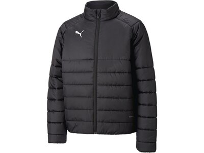 PUMA Kinder Fanjacke teamLIGA Padded Jacket Jr Grau
