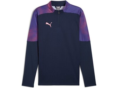 PUMA Herren Blouson individualFINAL 1/4-Zip Top Blau