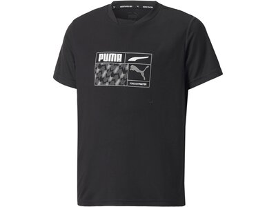 PUMA Kinder Shirt Active Sports Poly Graphic Schwarz