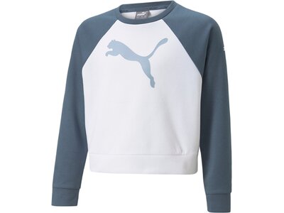 PUMA Kinder Sweatshirt Modern Sports Crew G Weiß