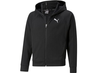 PUMA Kinder Sweatshirt Modern Sports Full-Zip Hoo Schwarz