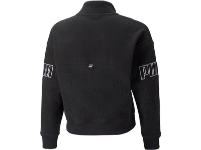 PUMA Kinder Sweatshirt Puma Power Winterized Half Schwarz