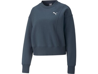 PUMA Damen Sweatshirt HER Crew TR Blau