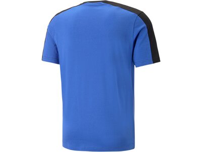 PUMA Herren Shirt ESS BLOCK x TAPE Tee Blau
