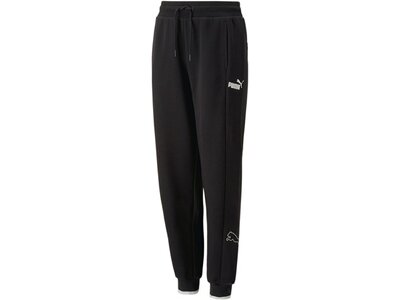 PUMA Kinder Hose POWER Colorblock High-Waist Pants TR G Schwarz