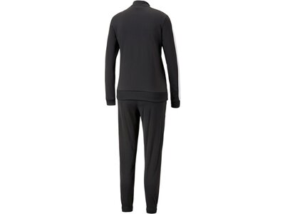 PUMA Damen Sportanzug Baseball Tricot Suit cl Schwarz