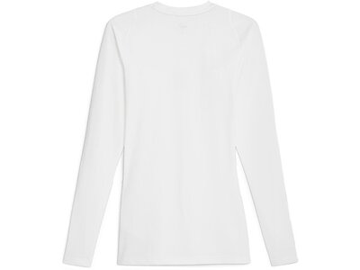 PUMA Herren Shirt Hoops Team LS Top Baselaye Weiß
