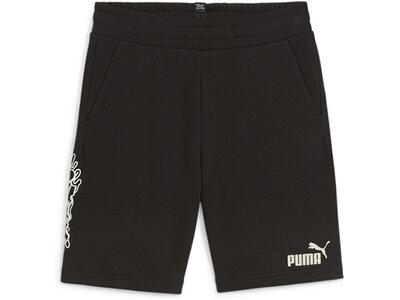 PUMA Kinder Shorts ESS MID 90s Shorts TR B Schwarz