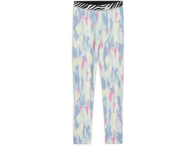 PUMA Kinder Caprihose ANIMAL REMIX 7/8 Tight G Silber