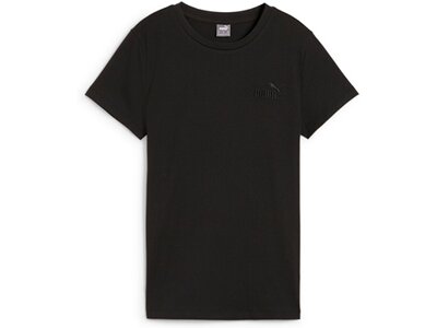 PUMA Damen Shirt ESS ELEVATED Tee Schwarz