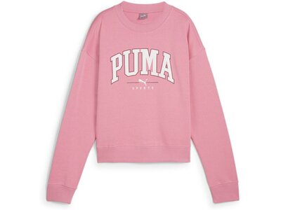 PUMA Damen Sweatshirt SQUAD Crew FL Pink