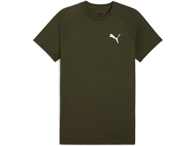 PUMA Herren Shirt EVOSTRIPE Tee Grün