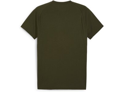 PUMA Herren Shirt EVOSTRIPE Tee Grün