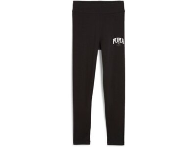PUMA Kinder Tight SQUAD High-Waist Leggings G Schwarz