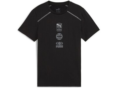PUMA Kinder Shirt ACTIVE SPORTS Graphic Tee II B Schwarz