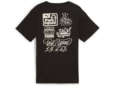 PUMA Kinder Shirt ESS+ MID '090s Graphic Tee B Schwarz