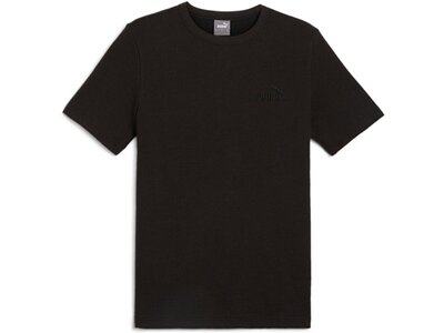 PUMA Herren Shirt ESS ELEVATED Waffle Tee Schwarz