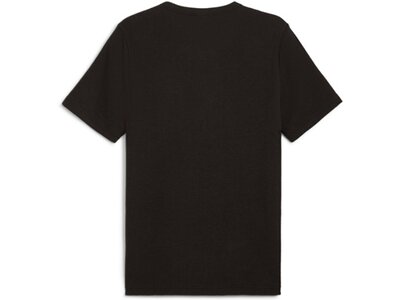 PUMA Herren Shirt ESS ELEVATED Waffle Tee Schwarz