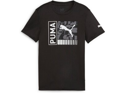 PUMA Kinder Shirt FIT Tee B Schwarz