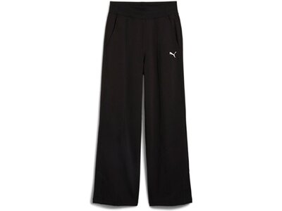 PUMA Damen Sporthose HER High-Waist Straight Leg Pants FL Schwarz
