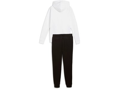 PUMA Damen Shirt Classic Hooded Tracksuit FL Weiß